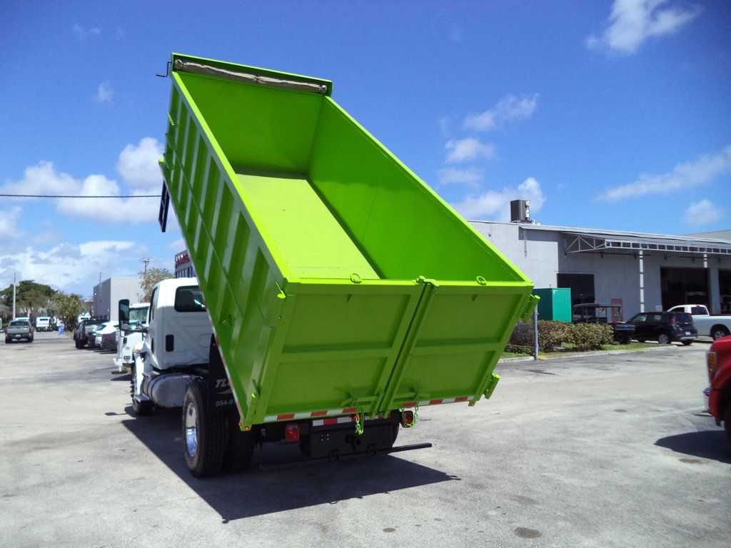 2020 International MV607 w/ New 18ft Steel Trash Dump Body Landscape Dump - 22995786 - 30