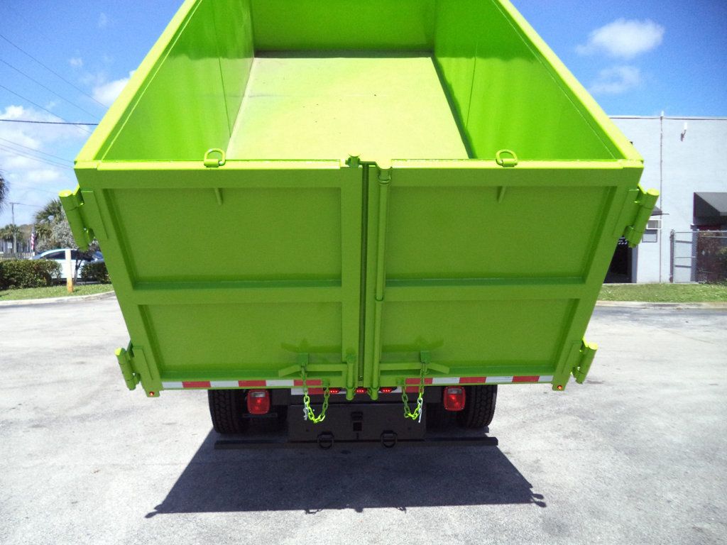 2020 International MV607 w/ New 18ft Steel Trash Dump Body Landscape Dump - 22995786 - 35