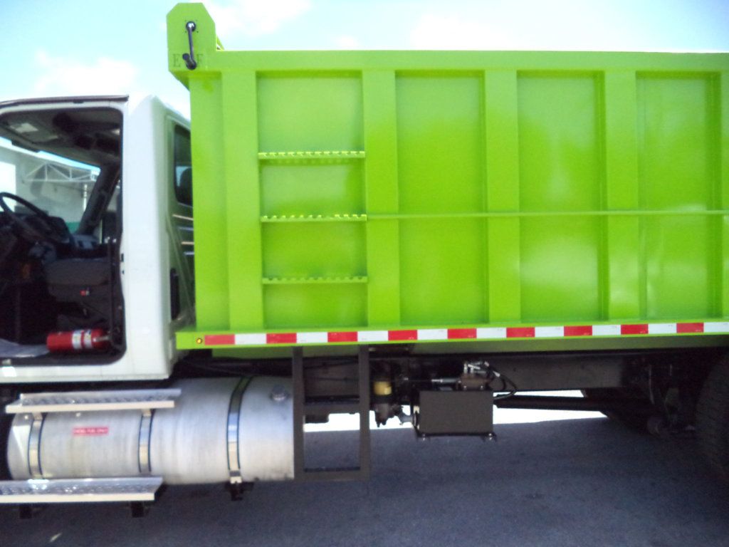2020 International MV607 w/ New 18ft Steel Trash Dump Body Landscape Dump - 22995786 - 36