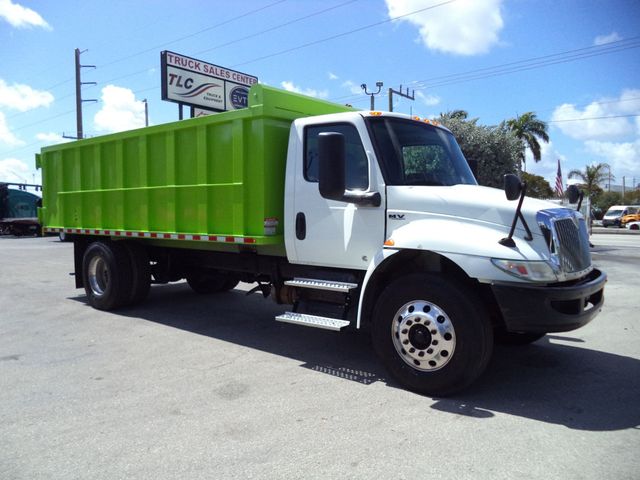 2020 International MV607 w/ New 18ft Steel Trash Dump Body Landscape Dump - 22995786 - 6