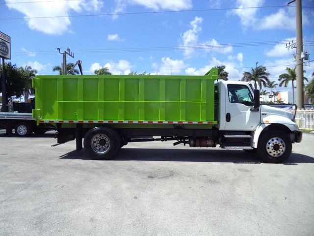 2020 International MV607 w/ New 18ft Steel Trash Dump Body Landscape Dump - 22995786 - 8