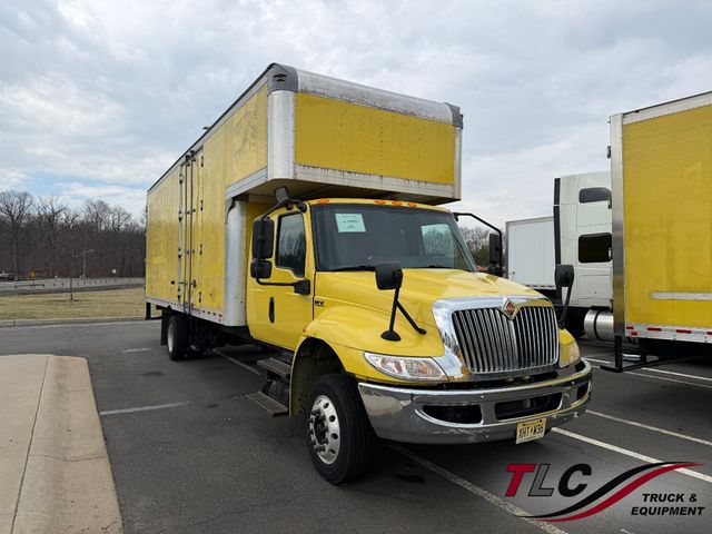 2020 International MV607 Extended Cab w/ 29ft Dry Freight Moving Box Truck w/ Ramp - 23012993 - 0