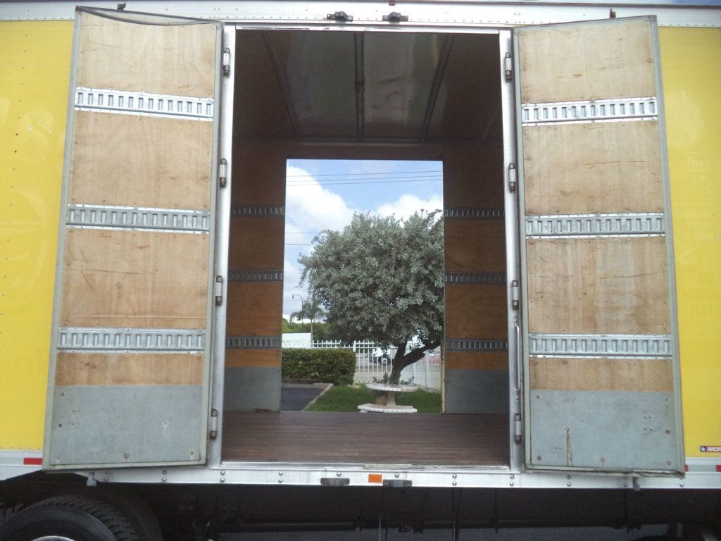 2020 International MV607 Extended Cab w/ 29ft Dry Freight Moving Box Truck w/ Ramp - 23012993 - 29