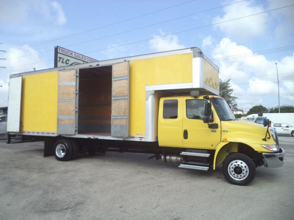 2020 International MV607 Extended Cab w/ 29ft Dry Freight Moving Box Truck w/ Ramp - 23012993 - 30