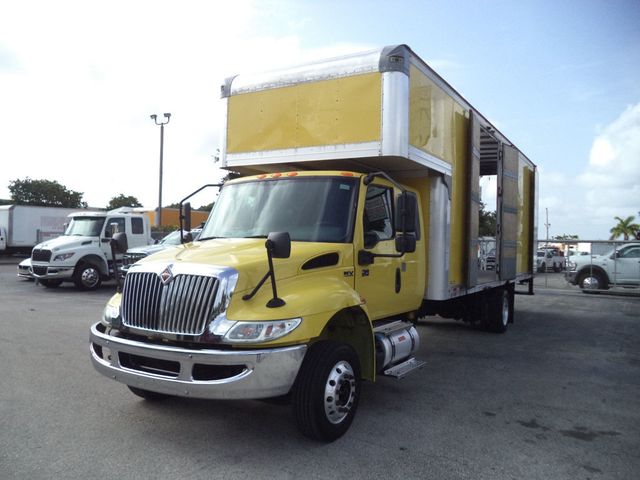 2020 International MV607 Extended Cab w/ 29ft Dry Freight Moving Box Truck w/ Ramp - 23012993 - 32