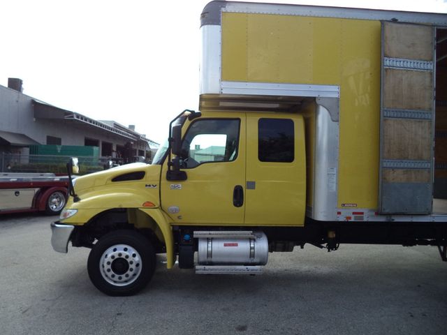 2020 International MV607 Extended Cab w/ 29ft Dry Freight Moving Box Truck w/ Ramp - 23012993 - 34