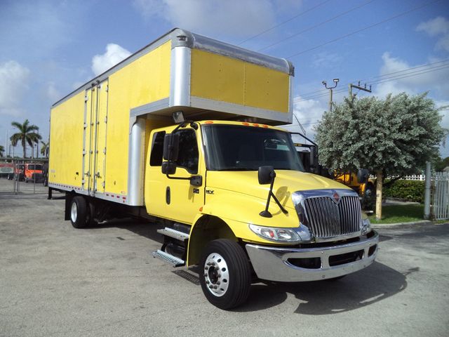 2020 International MV607 Extended Cab w/ 29ft Dry Freight Moving Box Truck w/ Ramp - 23012993 - 45