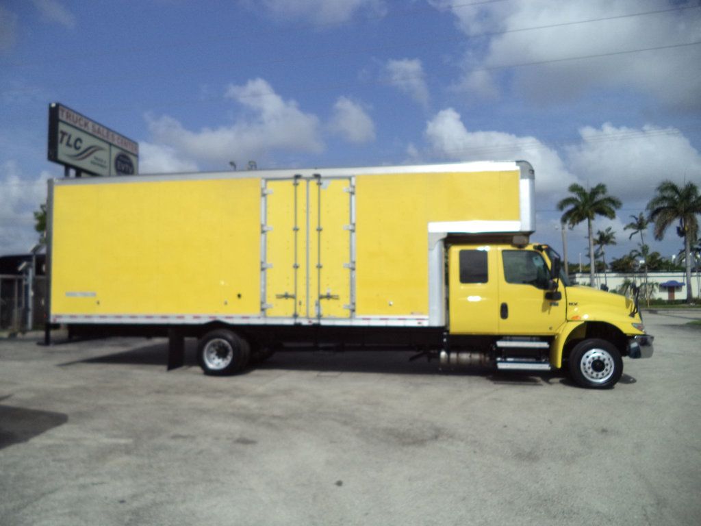 2020 International MV607 Extended Cab w/ 29ft Dry Freight Moving Box Truck w/ Ramp - 23012993 - 54