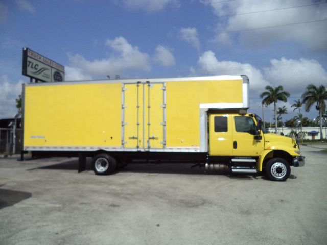 2020 International MV607 Extended Cab w/ 29ft Dry Freight Moving Box Truck w/ Ramp - 23012993 - 54