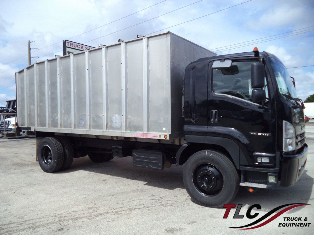 2020 Isuzu FTR w/ 20ft Aluminum Chipper Dump Landscape Dump Truck - 23035168 | Video 1