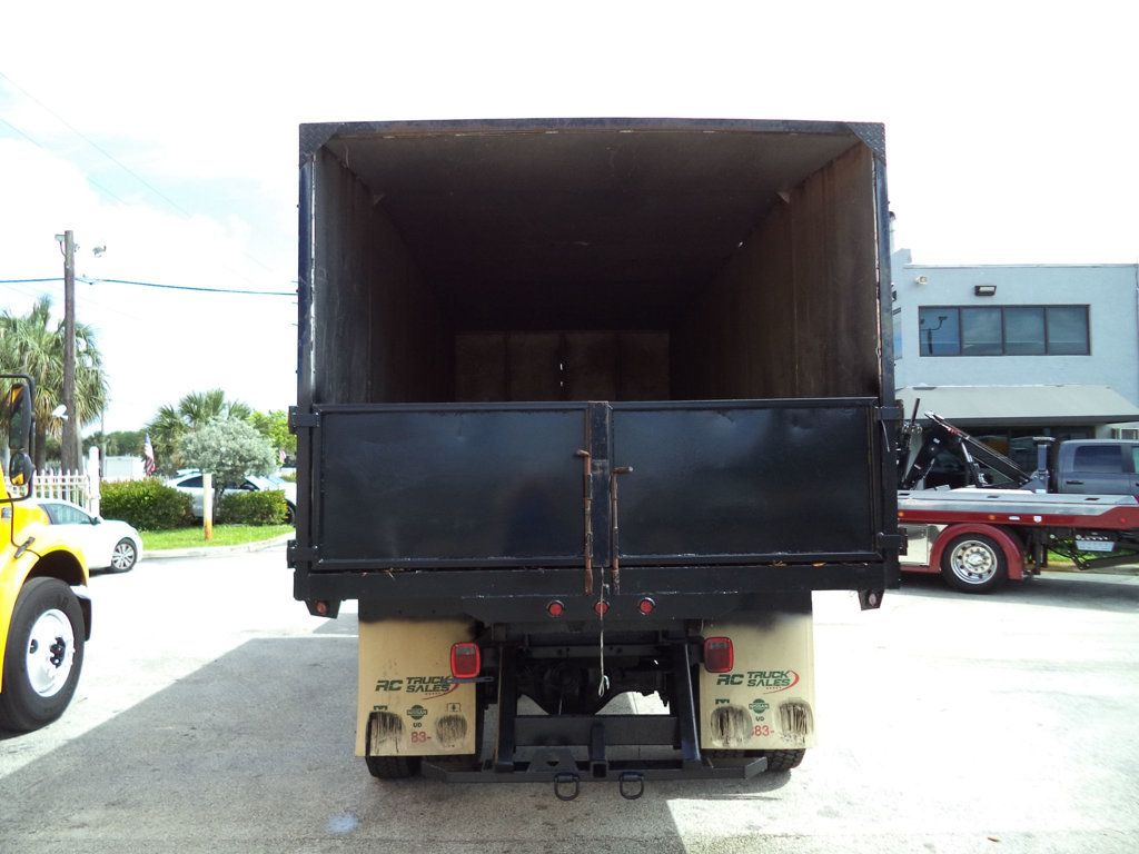 2020 Isuzu FTR w/ 20ft Aluminum Chipper Dump Landscape Dump Truck - 23035168 - 9