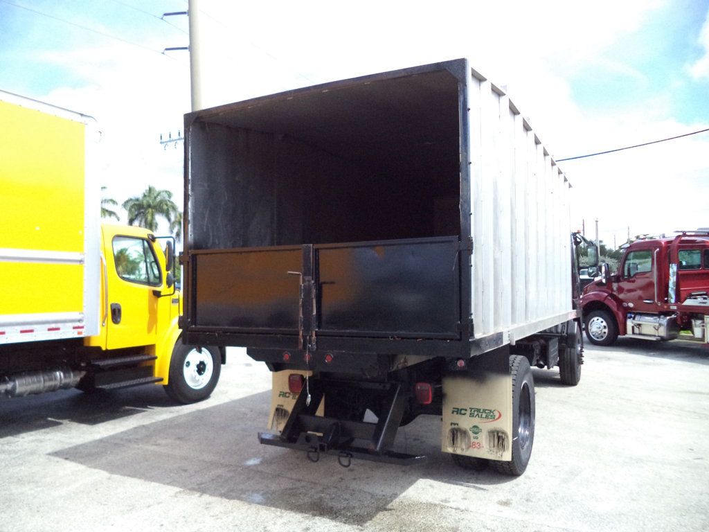 2020 Isuzu FTR w/ 20ft Aluminum Chipper Dump Landscape Dump Truck - 23035168 - 8
