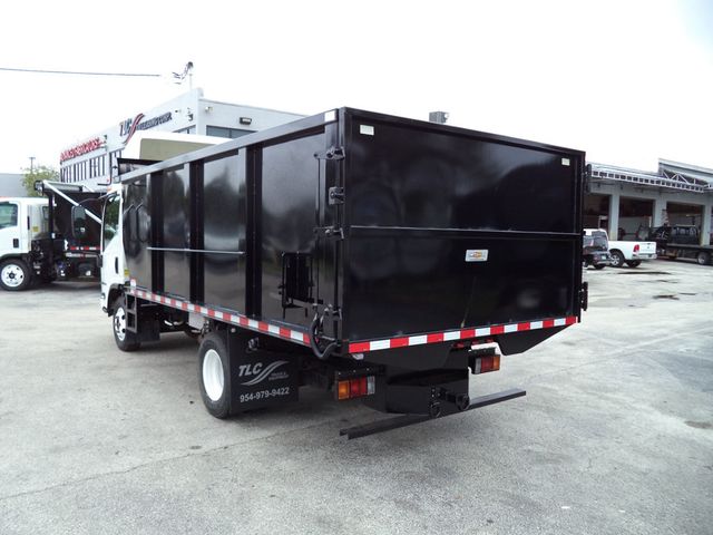 2020 Isuzu NPR Gas w/ New 15ft Landscape Body Steel Dump Truck - 23002737 - 11