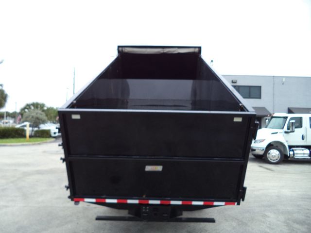 2020 Isuzu NPR Gas w/ New 15ft Landscape Body Steel Dump Truck - 23002737 - 15