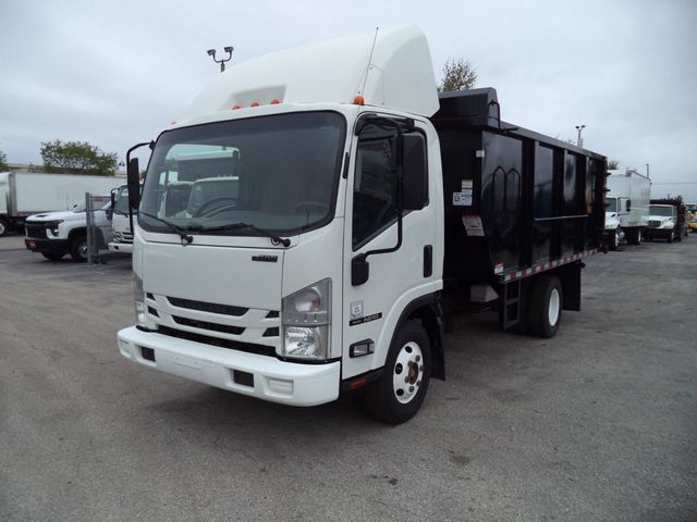 2020 Isuzu NPR Gas w/ New 15ft Landscape Body Steel Dump Truck - 23002737 - 1