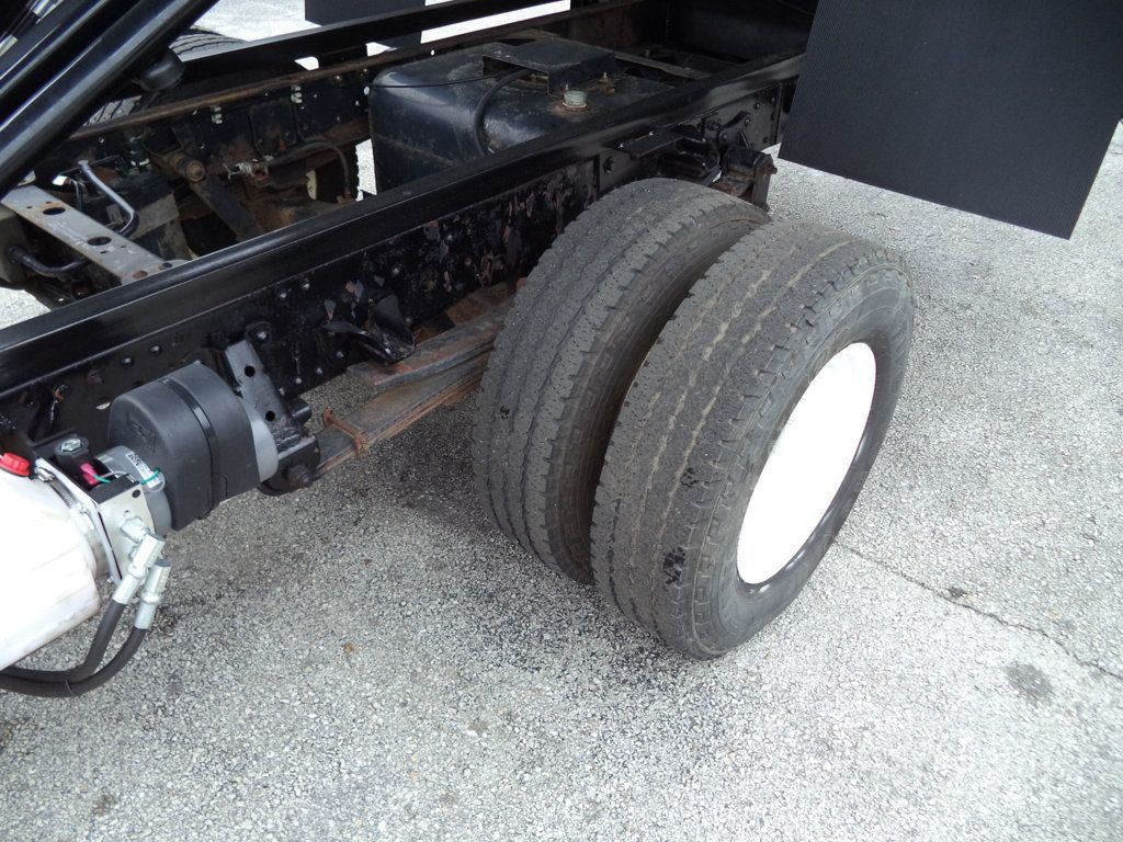 2020 Isuzu NPR Gas w/ New 15ft Landscape Body Steel Dump Truck - 23002737 - 24