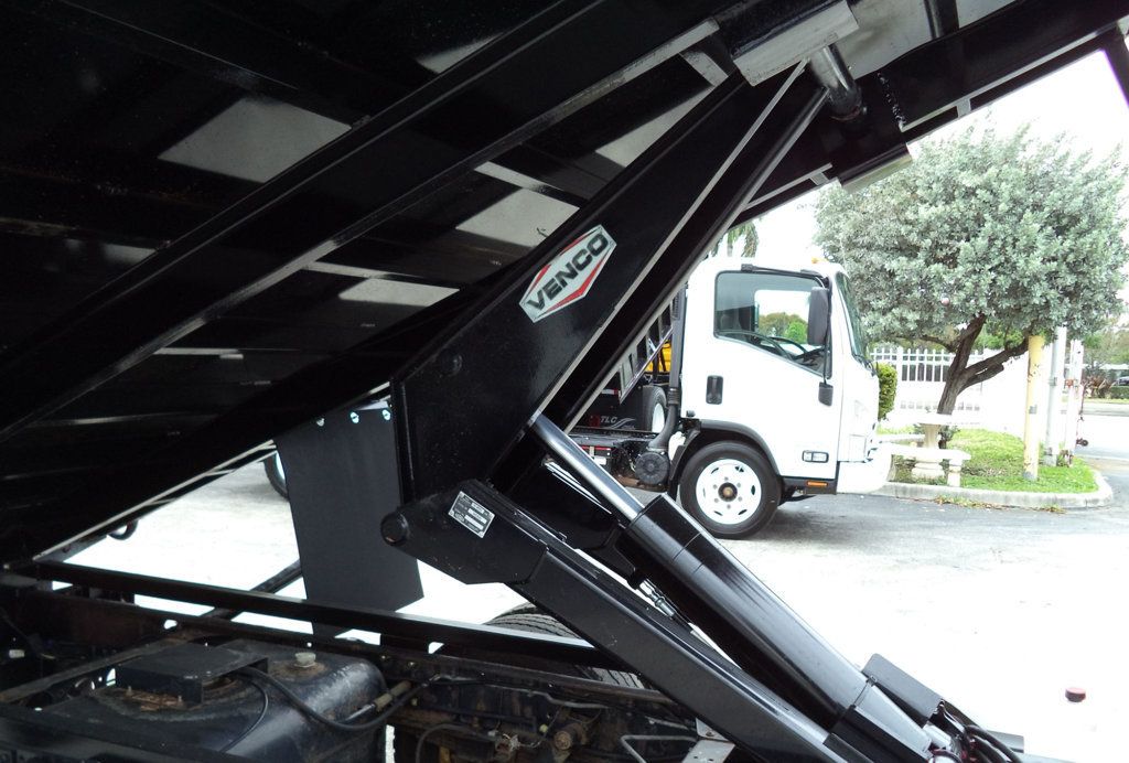 2020 Isuzu NPR Gas w/ New 15ft Landscape Body Steel Dump Truck - 23002737 - 29