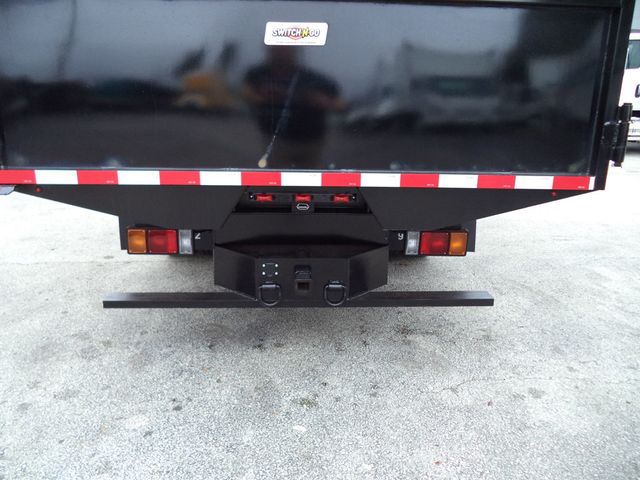 2020 Isuzu NPR Gas w/ New 15ft Landscape Body Steel Dump Truck - 23002737 - 34