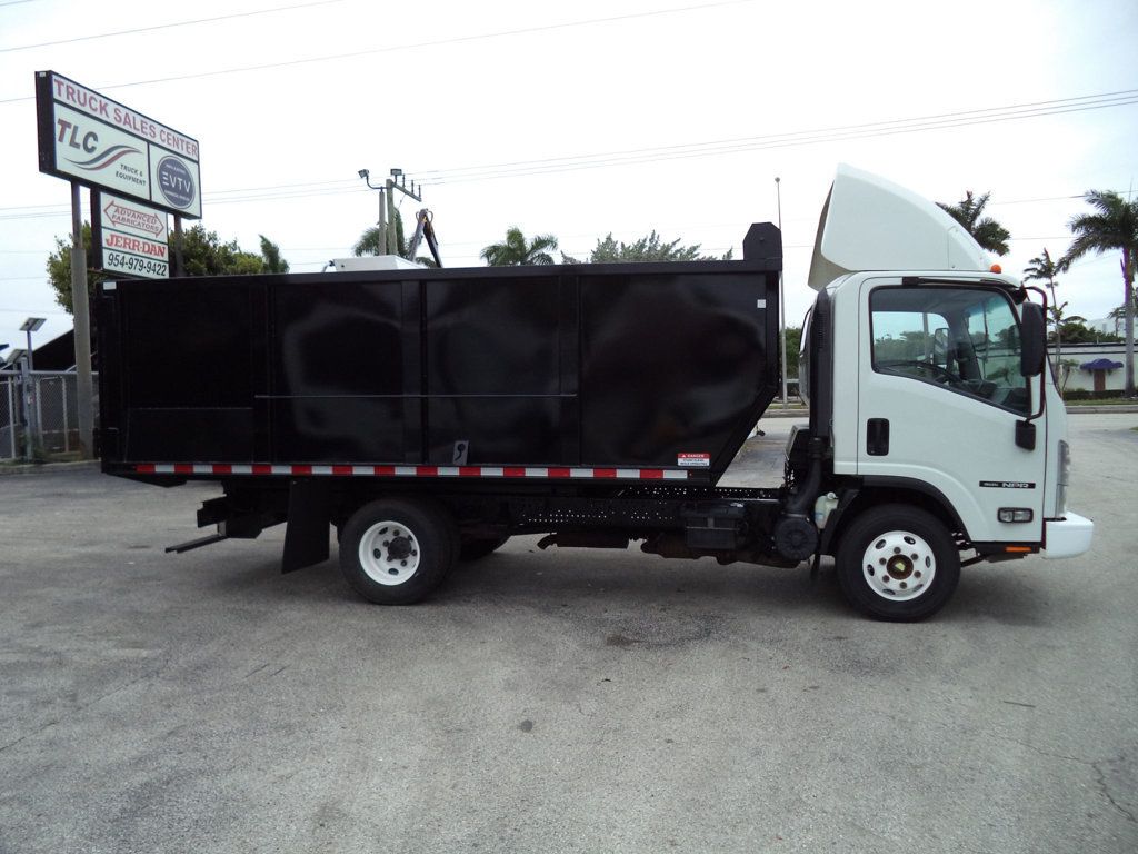 2020 Isuzu NPR Gas w/ New 15ft Landscape Body Steel Dump Truck - 23002737 - 7