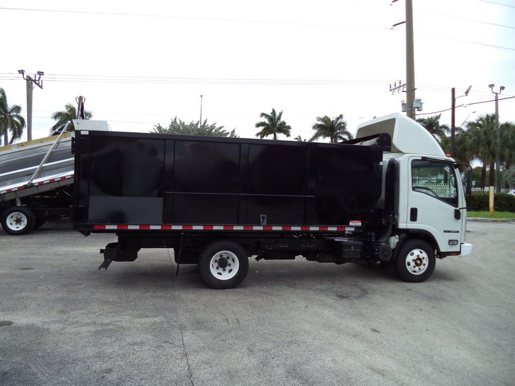 2020 Isuzu NPR Gas w/ New 15ft Landscape Body Steel Dump Truck - 23002737 - 8