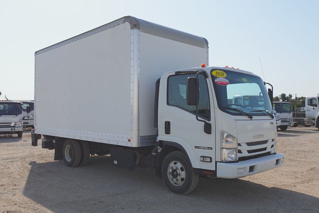 2020 Isuzu NPR HD (16ft Box with Lift Gate) - 22630316 - 0