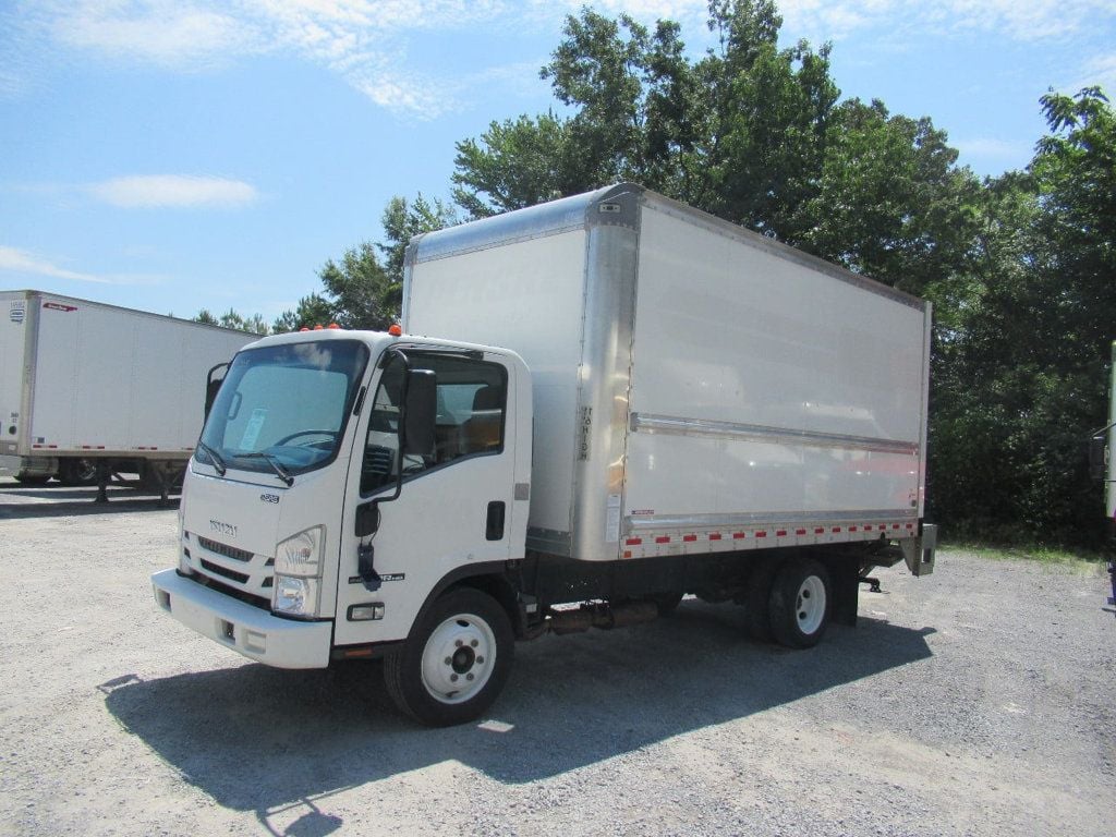 2020 Isuzu NPR HD With 16ft Box Truck Dry Cargo Truck & Aluminum Liftgate - 22975925 - 2
