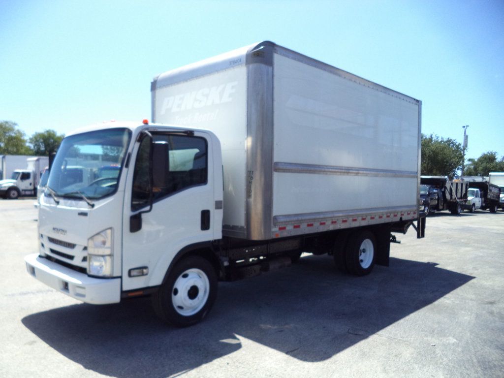 2020 Isuzu NPR HD Gas w/ 16ft Box Truck Dry Cargo Truck & Aluminum Liftgate - 23024725 - 2