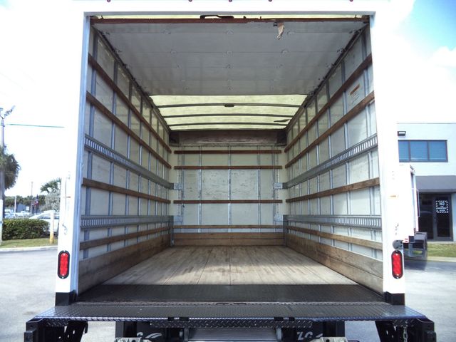 2020 Isuzu NPR HD Gas With 16ft Box Truck Dry Cargo Truck & Aluminum Liftgate - 22975925 - 22