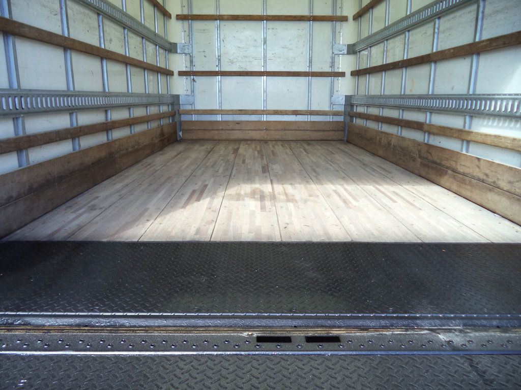 2020 Isuzu NPR HD Gas With 16ft Box Truck Dry Cargo Truck & Aluminum Liftgate - 22975925 - 23
