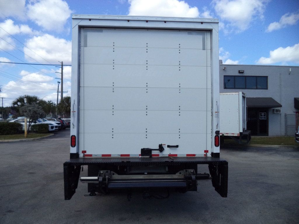 2020 Isuzu NPR HD Gas With 16ft Box Truck Dry Cargo Truck & Aluminum Liftgate - 22975925 - 8