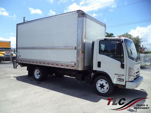 2020 Isuzu NPR HD Gas With 16ft Box Truck Dry Cargo Truck & Aluminum Liftgate - 23015887 - 0