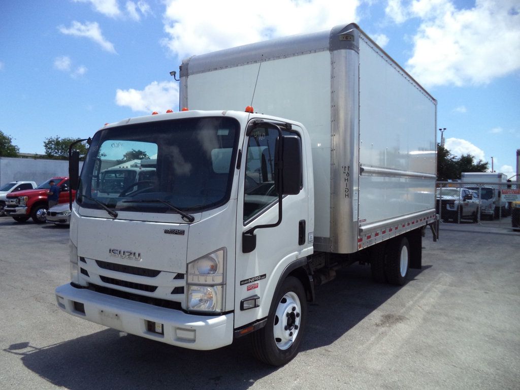 2020 Isuzu NPR HD Gas With 16ft Box Truck Dry Cargo Truck & Aluminum Liftgate - 23015887 - 11