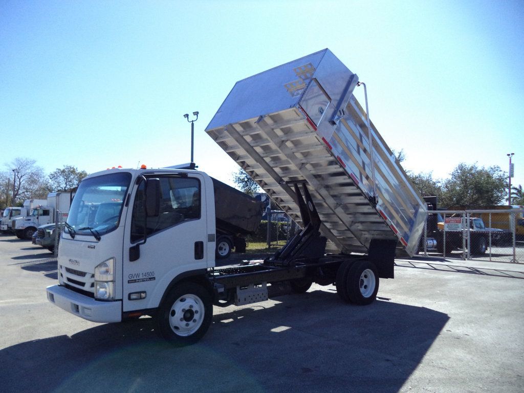 2020 Isuzu NPR HD Gas w/ New 14ft Landscape Body Aluminum Dump Truck - 22983240 - 13