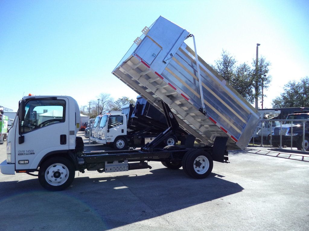 2020 Isuzu NPR HD Gas w/ New 14ft Landscape Body Aluminum Dump Truck - 22983240 - 14