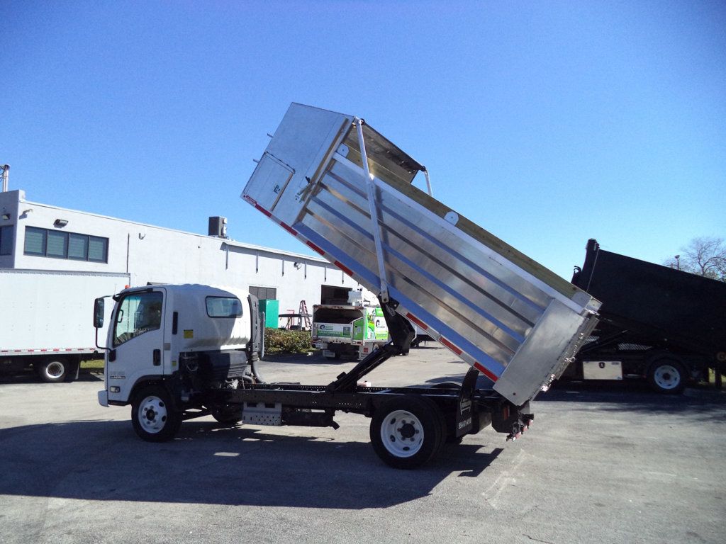 2020 Isuzu NPR HD Gas w/ New 14ft Landscape Body Aluminum Dump Truck - 22983240 - 15