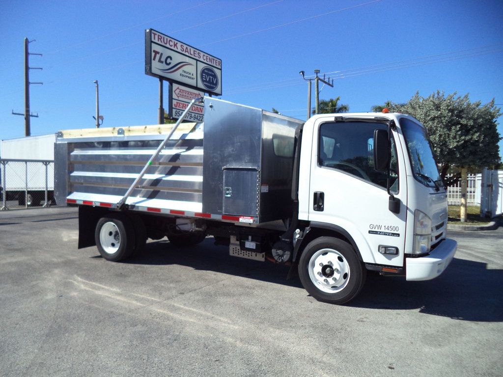 2020 Isuzu NPR HD Gas w/ New 14ft Landscape Body Aluminum Dump Truck - 22983240 - 1