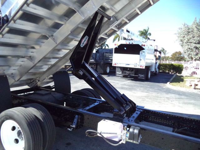 2020 Isuzu NPR HD Gas w/ New 14ft Landscape Body Aluminum Dump Truck - 22983240 - 28