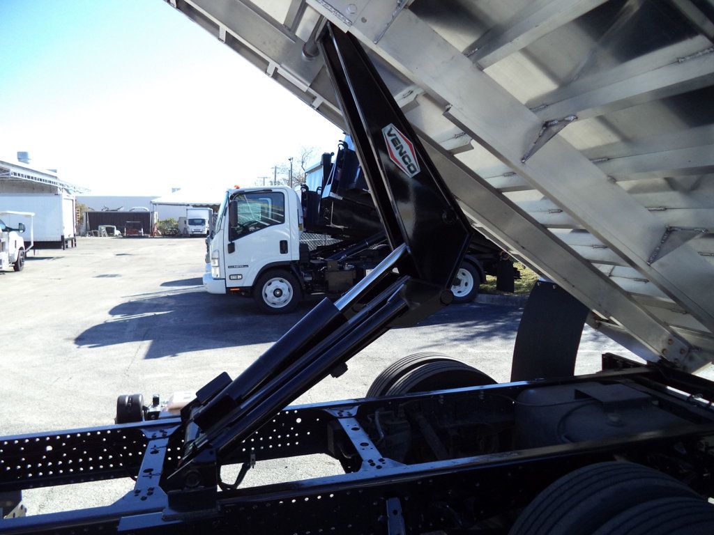 2020 Isuzu NPR HD Gas w/ New 14ft Landscape Body Aluminum Dump Truck - 22983240 - 29