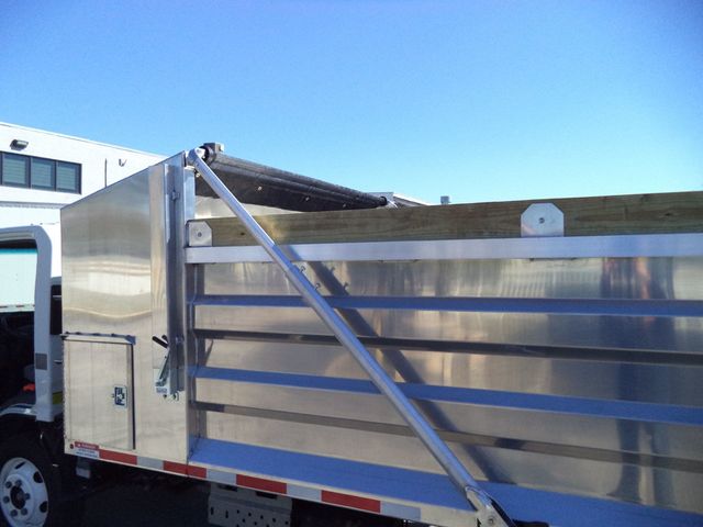 2020 Isuzu NPR HD Gas w/ New 14ft Landscape Body Aluminum Dump Truck - 22983240 - 38