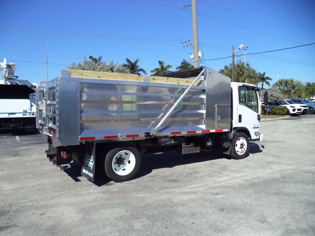 2020 Isuzu NPR HD Gas w/ New 14ft Landscape Body Aluminum Dump Truck - 22983240 - 4