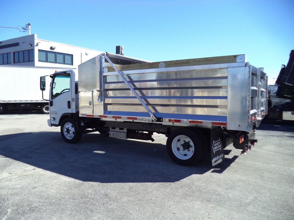 2020 Isuzu NPR HD Gas w/ New 14ft Landscape Body Aluminum Dump Truck - 22983240 - 8
