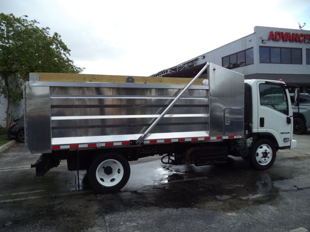 2020 Isuzu NPR XD w/ New 14ft Landscape Body Aluminum Dump Truck - 23013018 - 9