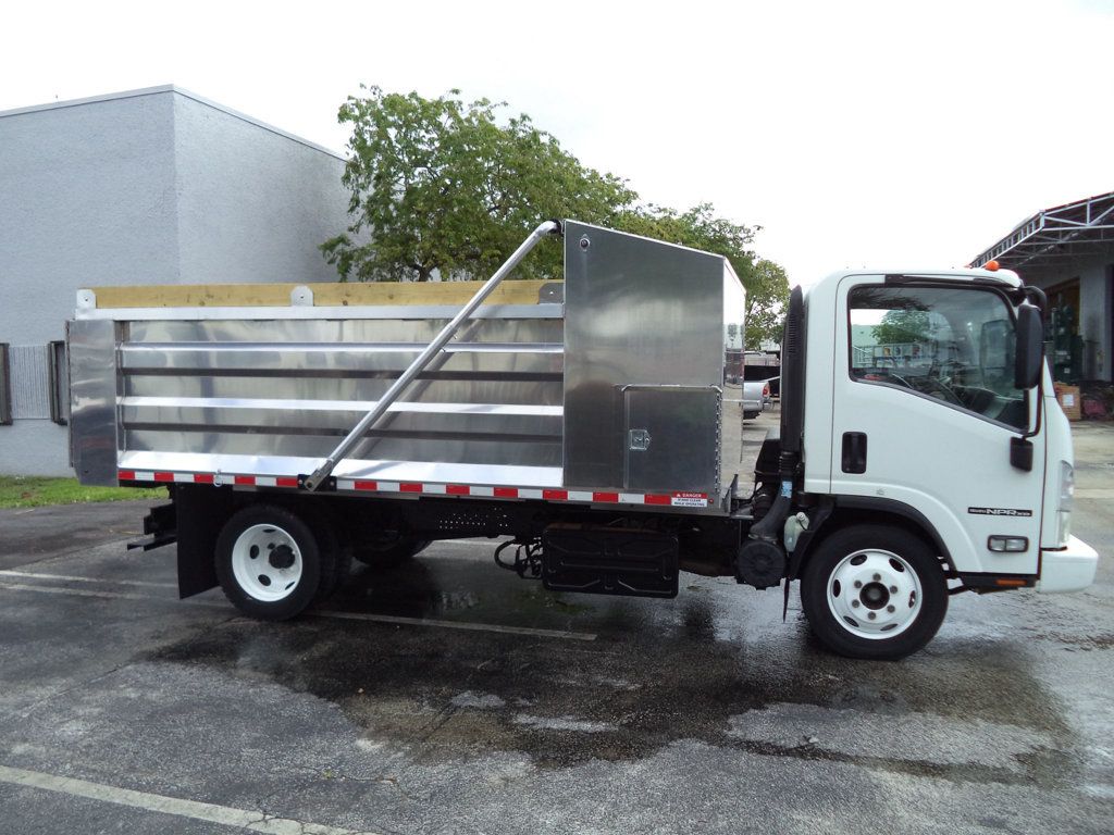 2020 Isuzu NPR XD w/ New 14ft Landscape Body Aluminum Dump Truck - 23013018 - 10