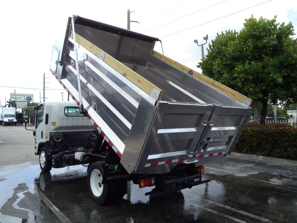 2020 Isuzu NPR XD w/ New 14ft Landscape Body Aluminum Dump Truck - 23013018 - 17