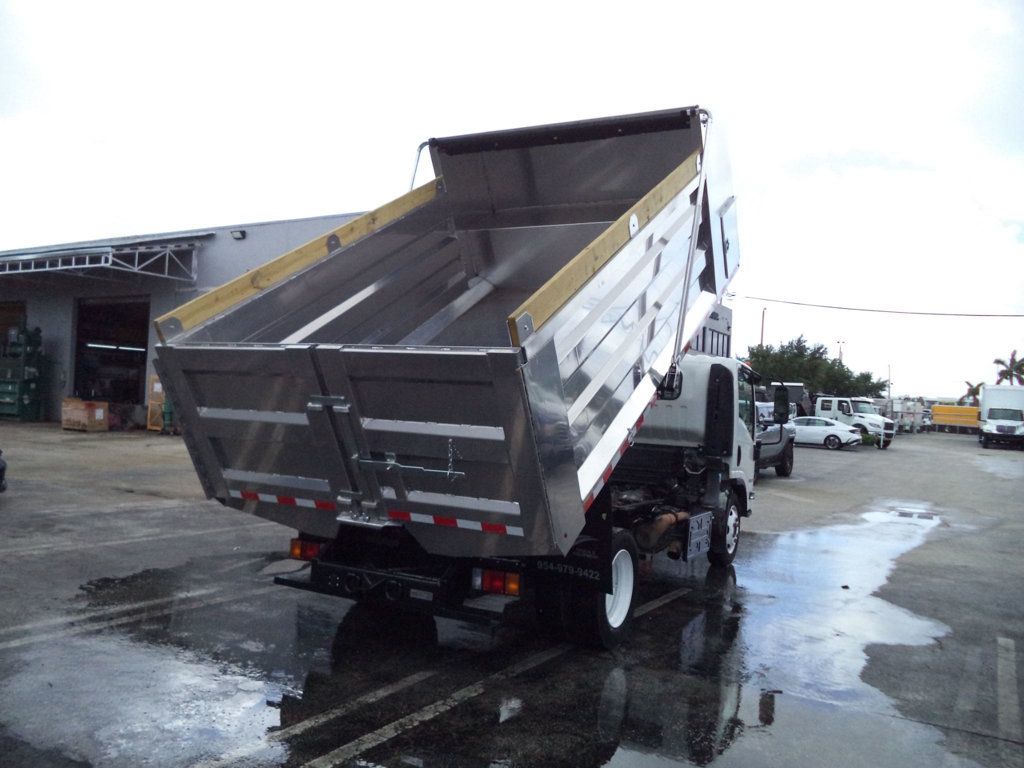 2020 Isuzu NPR XD w/ New 14ft Landscape Body Aluminum Dump Truck - 23013018 - 19