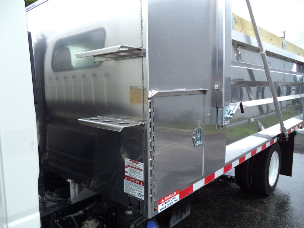 2020 Isuzu NPR XD w/ New 14ft Landscape Body Aluminum Dump Truck - 23013018 - 33