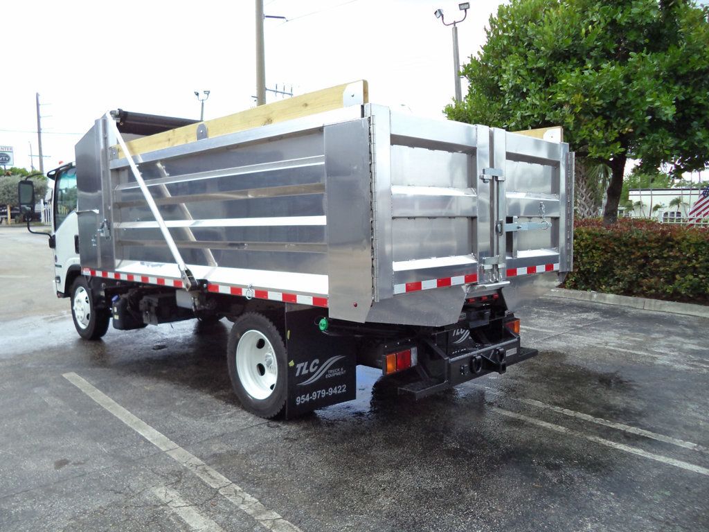 2020 Isuzu NPR XD w/ New 14ft Landscape Body Aluminum Dump Truck - 23013018 - 5