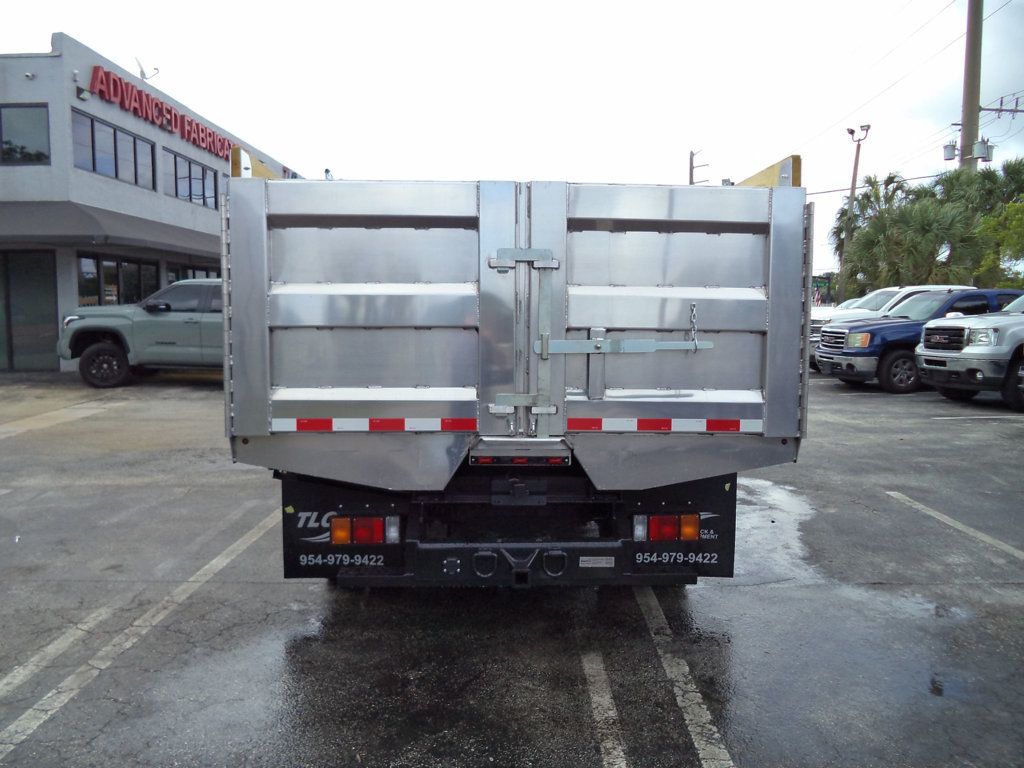 2020 Isuzu NPR XD w/ New 14ft Landscape Body Aluminum Dump Truck - 23013018 - 6
