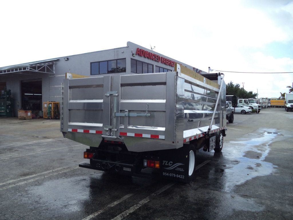 2020 Isuzu NPR XD w/ New 14ft Landscape Body Aluminum Dump Truck - 23013018 - 7