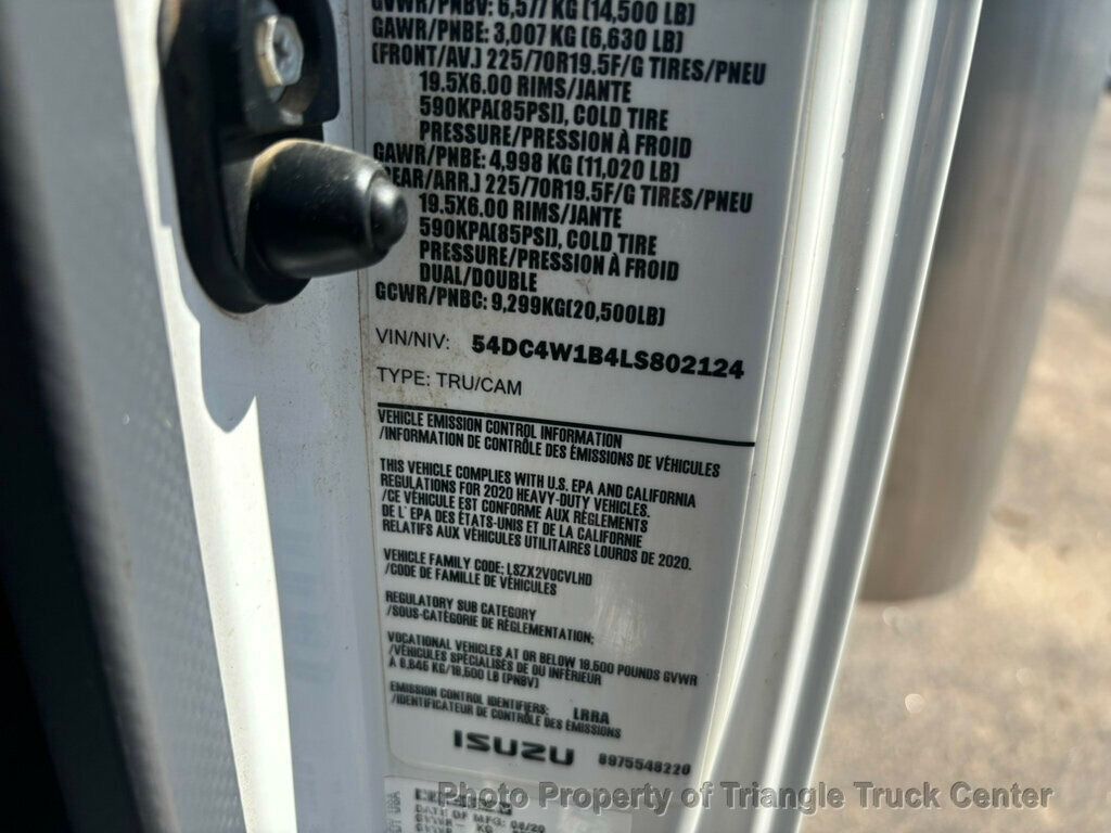 2020 Isuzu NPR-XDHD HEAVY SPEC 48k Miles! FINANCING! SUPER CLEAN UNIT! ALUMINUM RAMP! READY TO GO! - 22991259 - 48